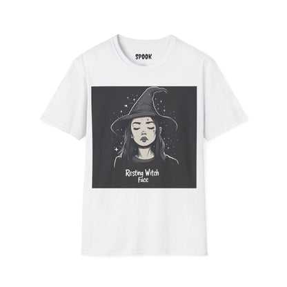 Resting Witch Face Halloween Unisex T-Shirt