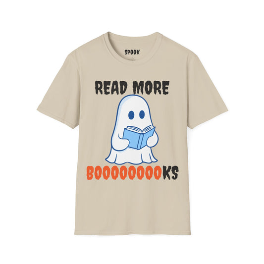 Read More BOOOOOks Halloween Unisex T-Shirt