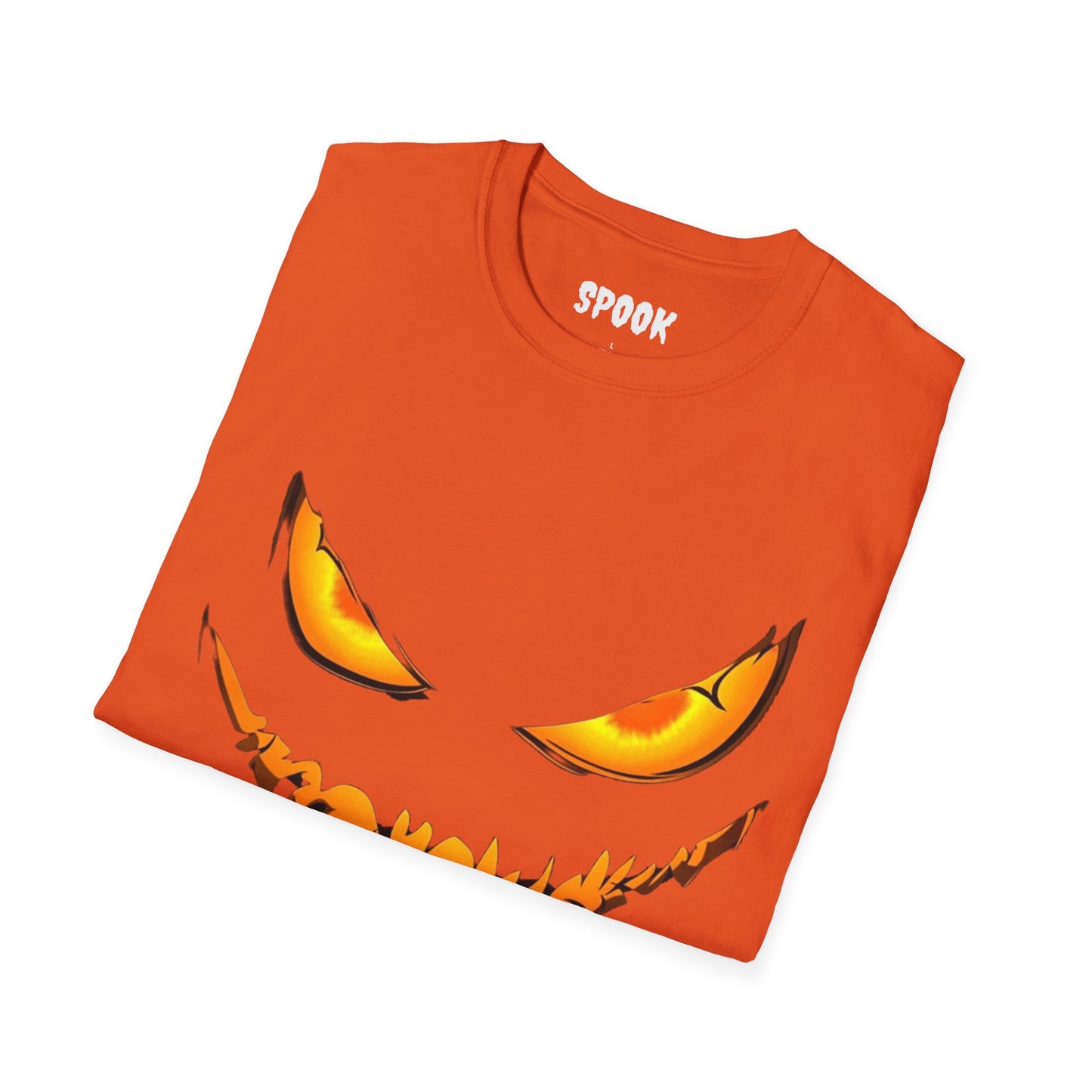 Pumpkin Smirk Halloween Unisex T-Shirt