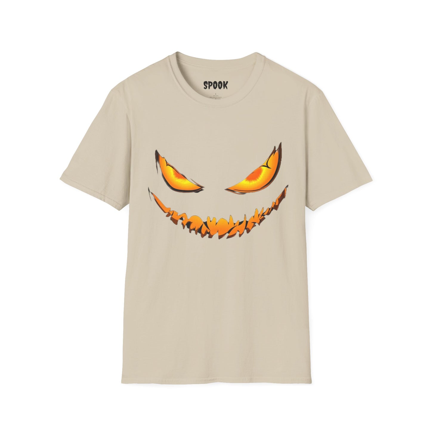 Pumpkin Smirk Halloween Unisex T-Shirt