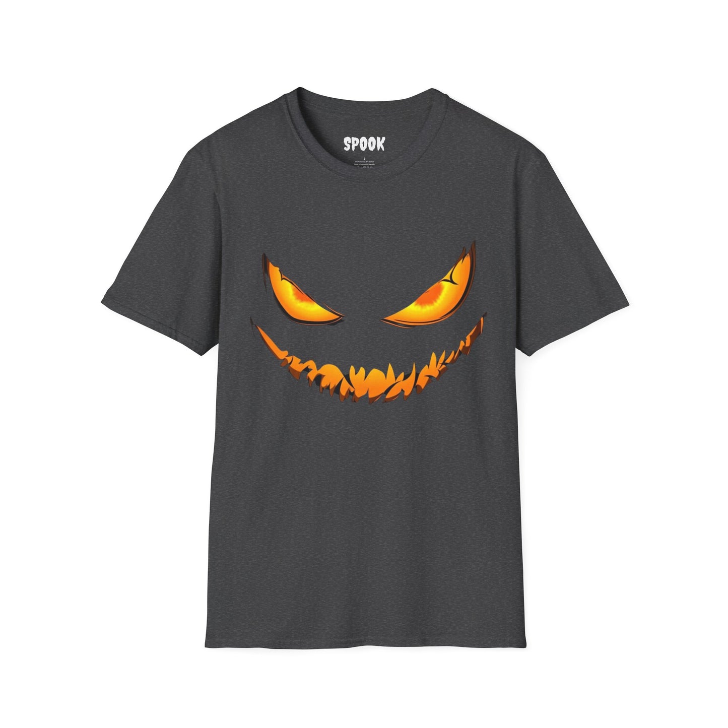 Pumpkin Smirk Halloween Unisex T-Shirt