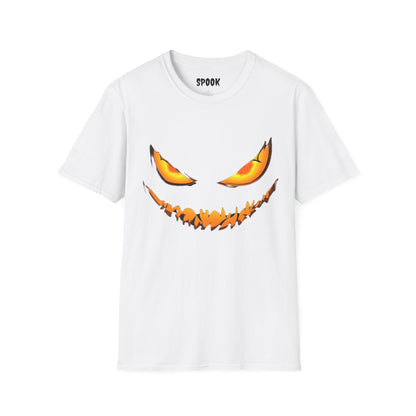 Pumpkin Smirk Halloween Unisex T-Shirt