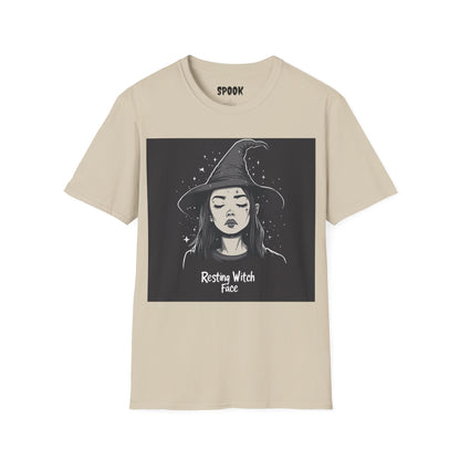 Resting Witch Face Halloween Unisex T-Shirt