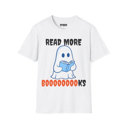 Read More BOOOOOks Halloween Unisex T-Shirt