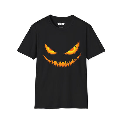 Pumpkin Smirk Halloween Unisex T-Shirt