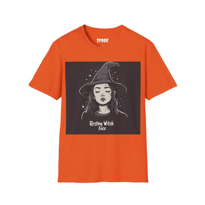 Resting Witch Face Halloween Unisex T-Shirt