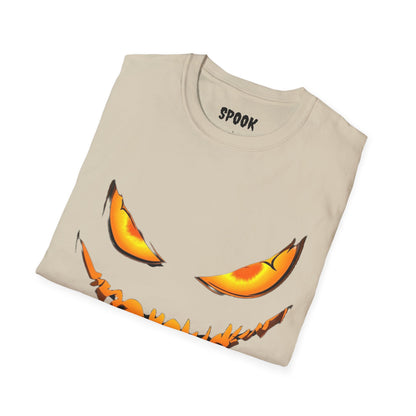 Pumpkin Smirk Halloween Unisex T-Shirt