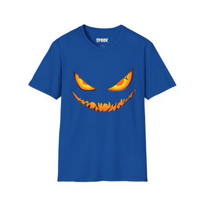 Pumpkin Smirk Halloween Unisex T-Shirt